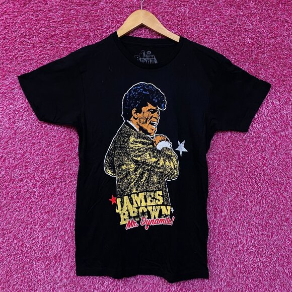 James Brown Mr Dynamite Godfather of Soul King of Funk Tee S - Picture 1 of 4